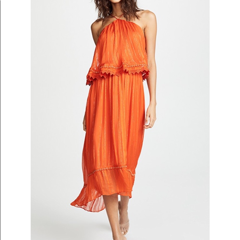 Ramy Brook Orange Dress